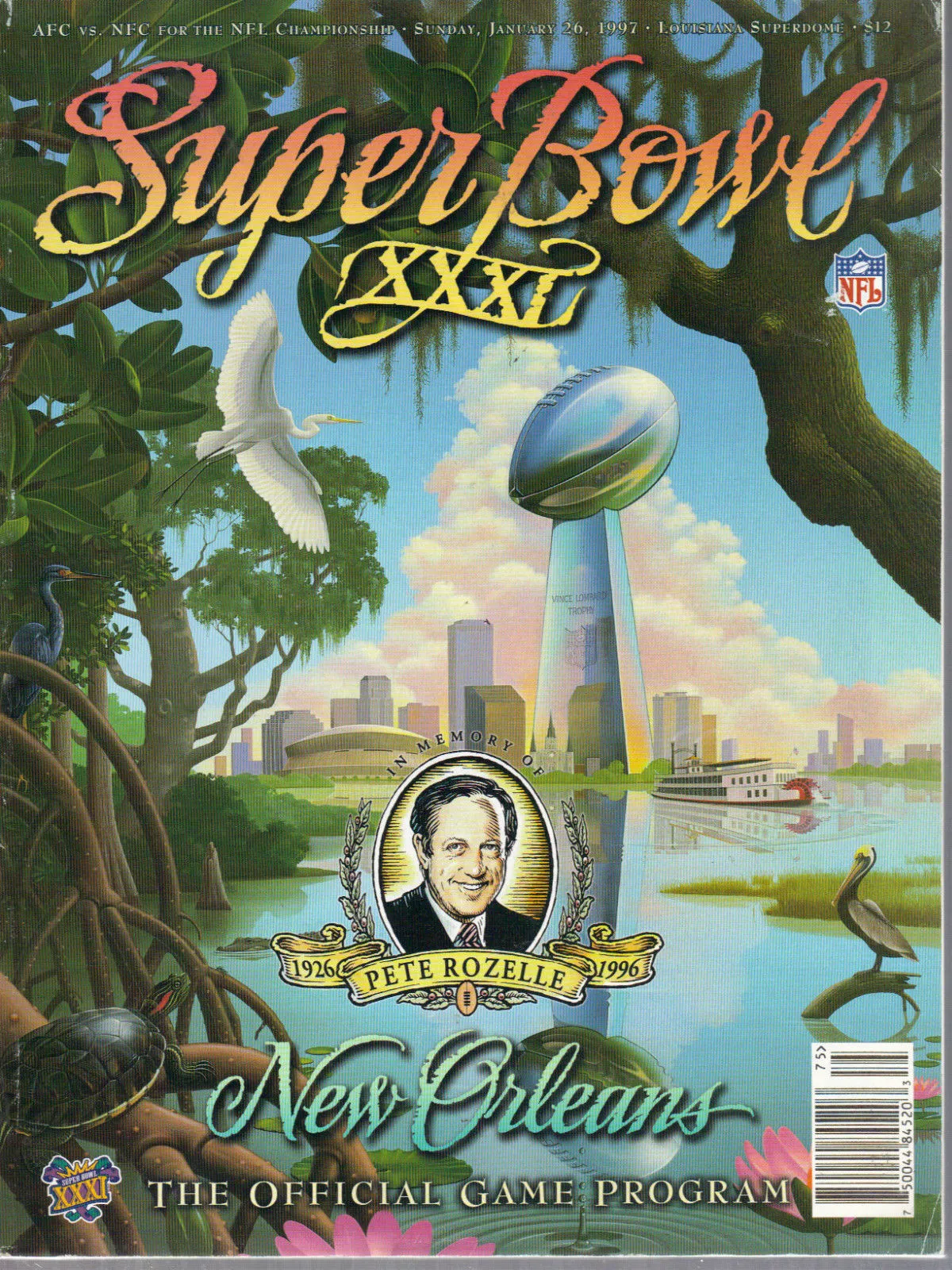 Super Bowl XXXI       Program