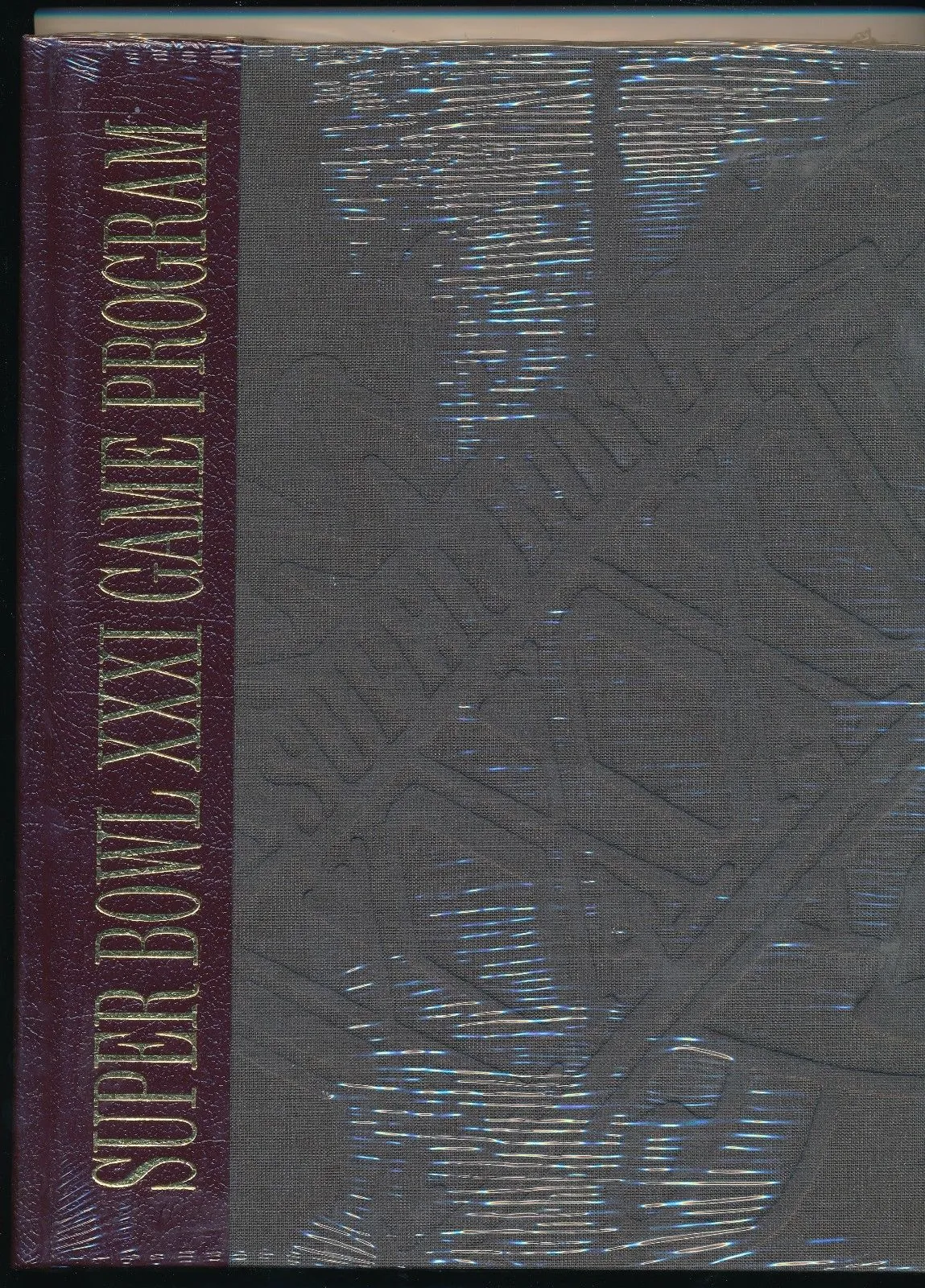 Super Bowl XXXI       Program