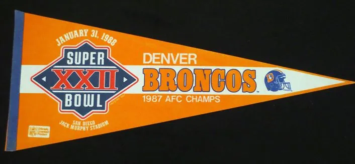 Super Bowl XXII       Pennant