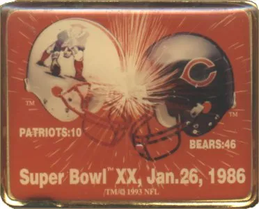 Super Bowl XX         Pin