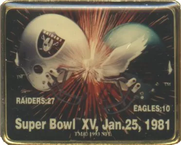 Super Bowl XV         Pin