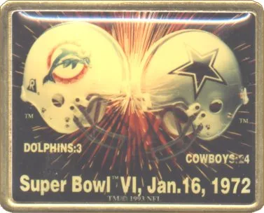 Super Bowl VI         Pin