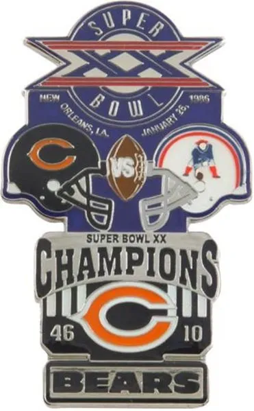 Super Bowl XX         Pin
