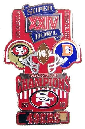 Super Bowl XXIV       Pin