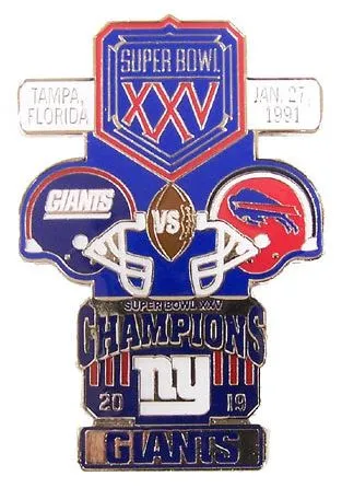 Super Bowl XXV        Pin
