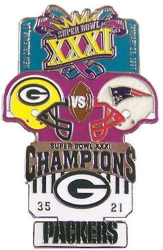 Super Bowl XXXI       Pin